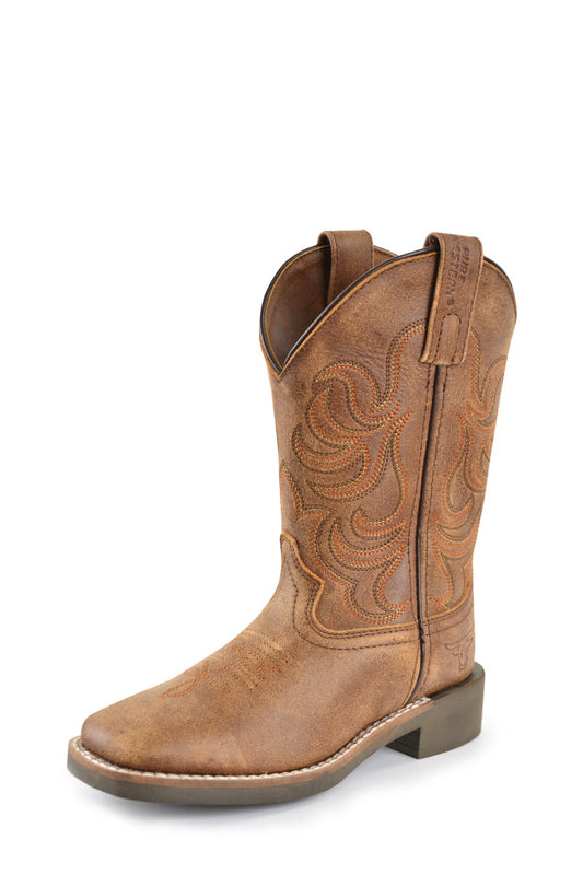 PURE WESTERN CHILDRENS SAWYER BOOT