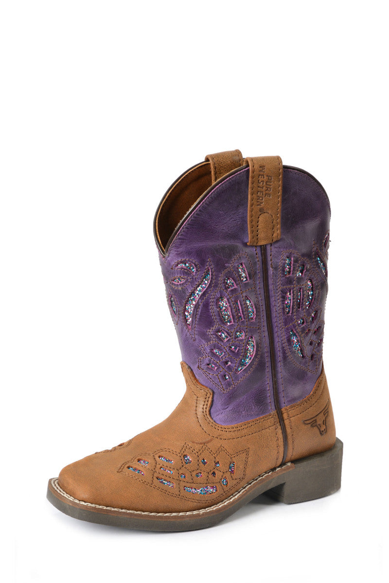 PURE WESTERN CHILDRENS DASH BOOT