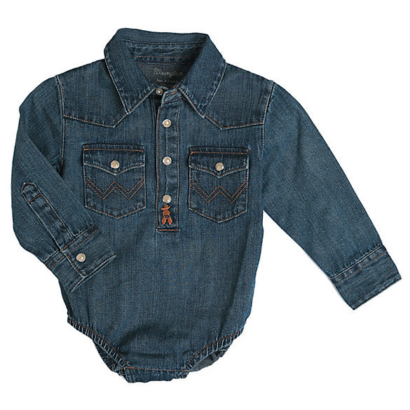 Wrangler Baby Denim Body Suit