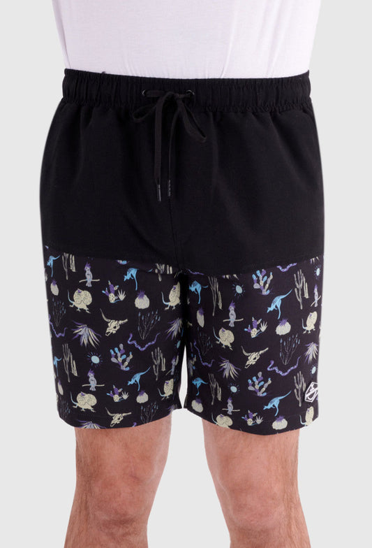 PURE WESTERN MENS BENNY BOARDSHORT