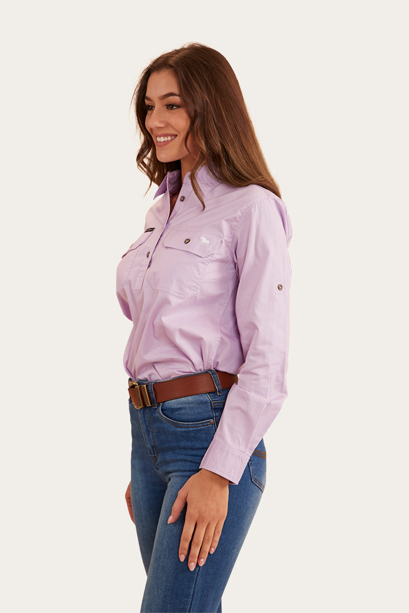 RINGERS WOMEN'S PENTECOST RIVER HALF BUTTON WORK SHIRT