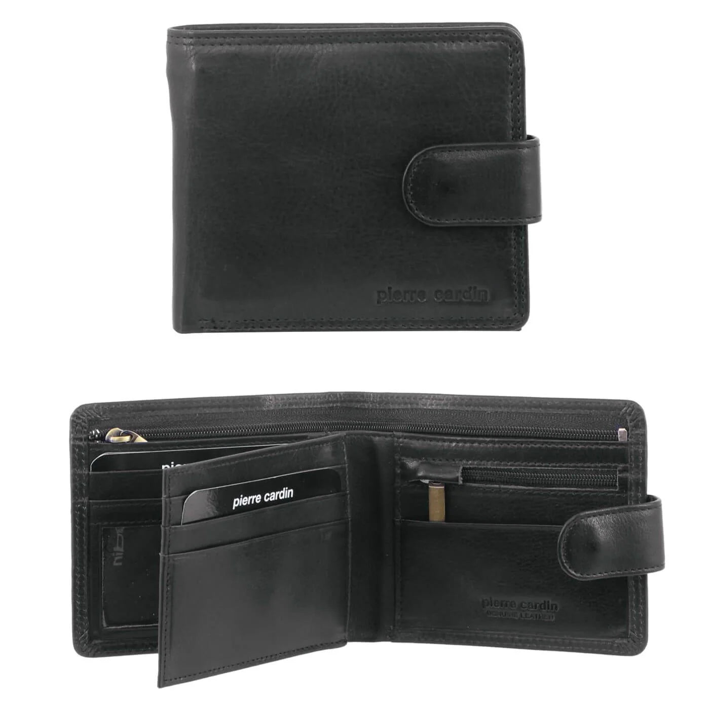 PIERRE CARDIN MEN'S WALLET - BLACK