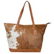 The Design Edge Shopper Cowhide Tote Bag – Portugal (B70084)