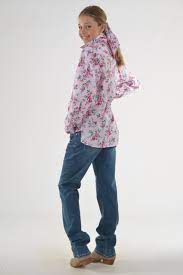 Bullrush Ladies Posie Pink Shirt