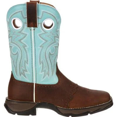 DURANGO® LADY REBEL WOMEN'S POWDER N' LACE SADDLE WESTERN BOOT