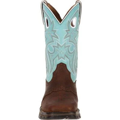 DURANGO® LADY REBEL WOMEN'S POWDER N' LACE SADDLE WESTERN BOOT