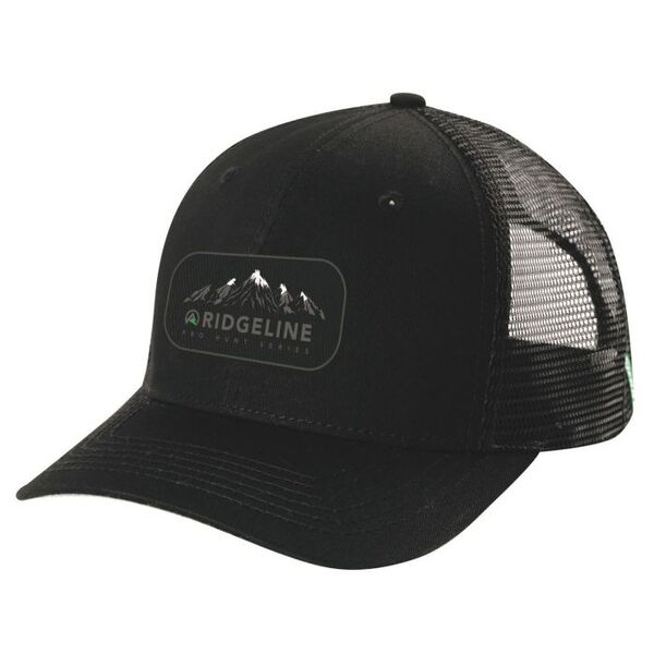 RIDGELINE PRO HUNT TRUCKER CAP - BLACK