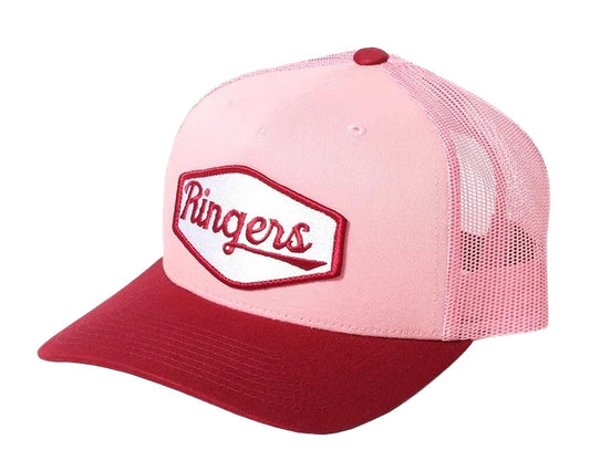 RINGERS WESTERN DINER TRUCKER CAP - LIGHT PINK