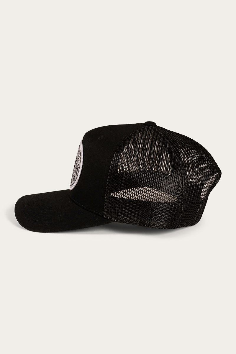 RINGERS WESTERN DALTON TRUCKER CAP - BLACK