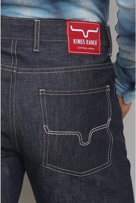 Kimes Ranch Raw James Jeans - Blue 34 Leg