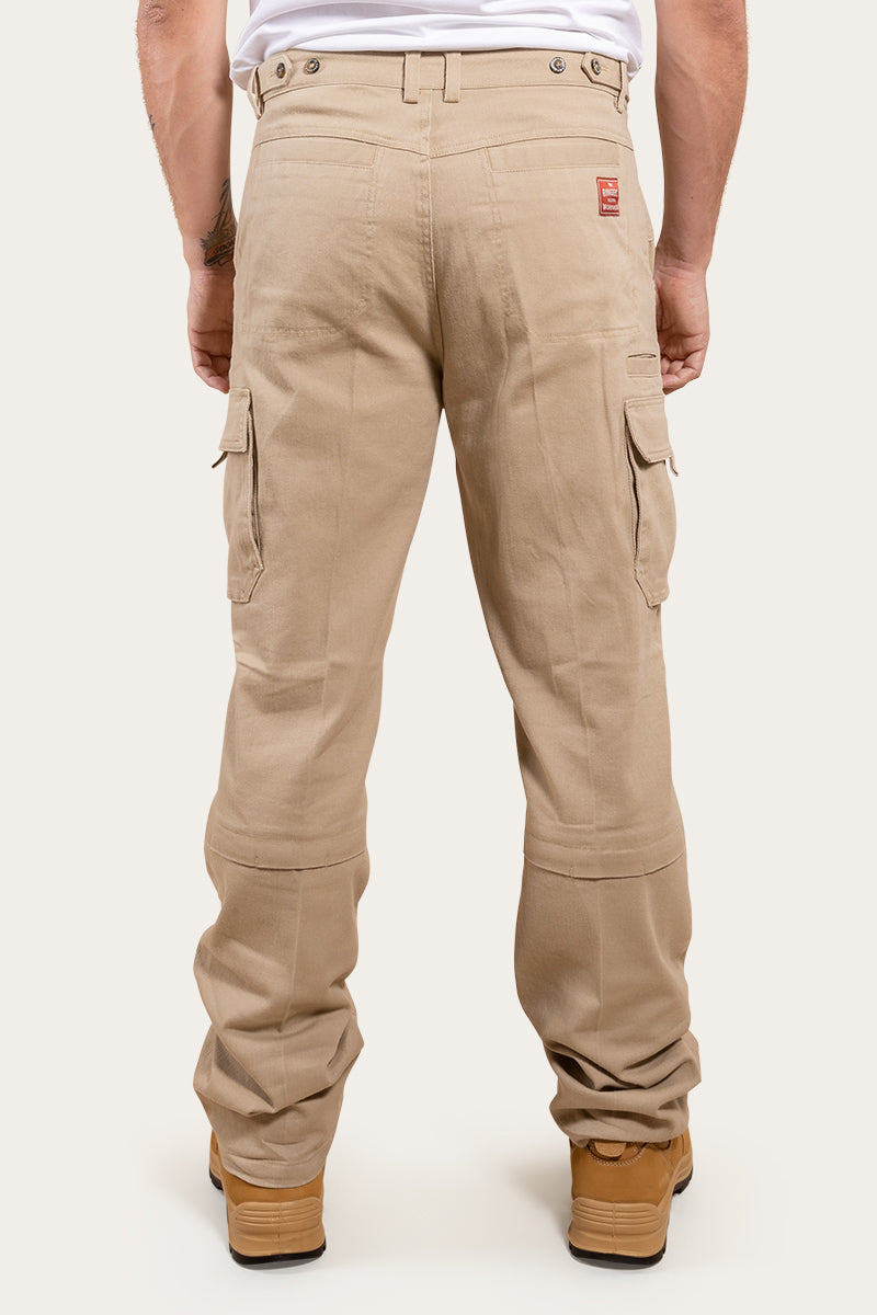 RINGERS WESTERN MEN'S NEWMAN HEAVY WEIGHT WORK PANT - CAMEL