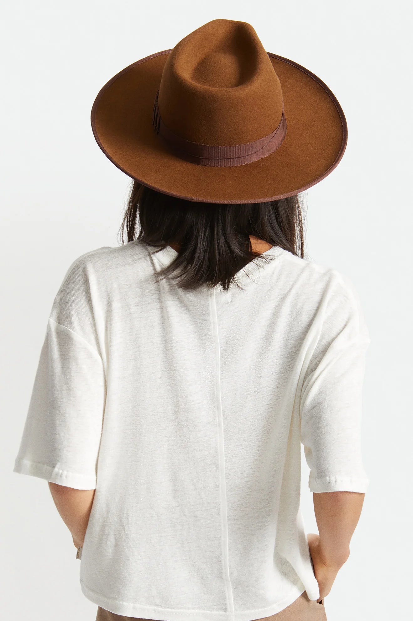 Brixton Reno Fedora - Coffee