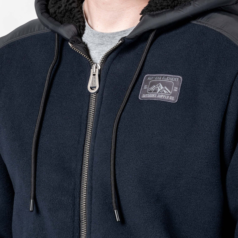 Hunters Element Men's Retro v2 Hoodie - Navy