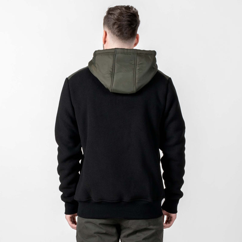 Hunters Element Men's Retro Hoodie - Black