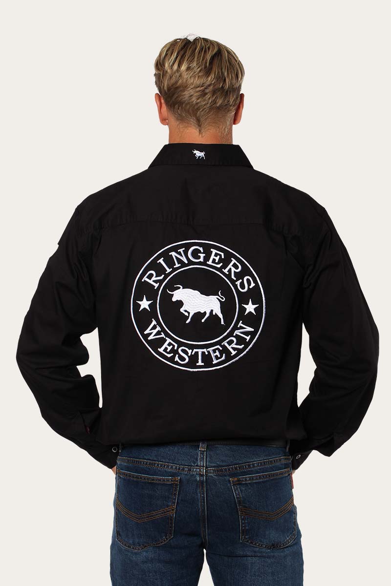 RINGERS WESTERN HAWKEYE MENS FULL BUTTON WORK SHIRT