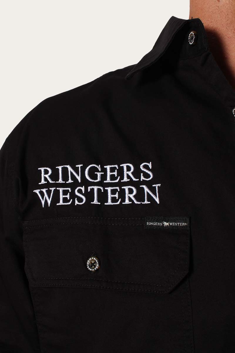 RINGERS WESTERN HAWKEYE MENS FULL BUTTON WORK SHIRT