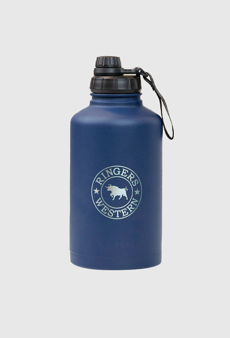 RINGERS WESTERN GULPER STAINLESS STEEL INSULATED BOTTLE_Navy