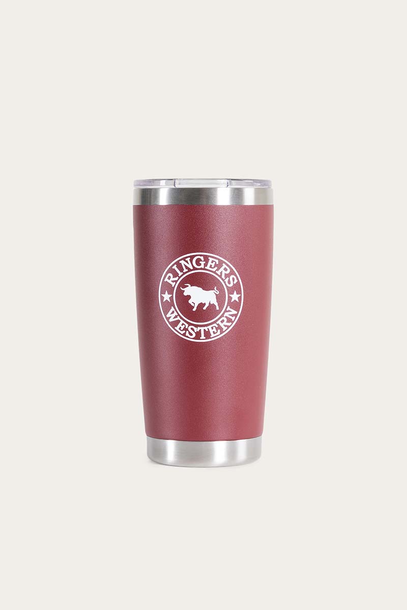 RINGERS WESTERN RIVERSTONE TUMBLER_Burgundy