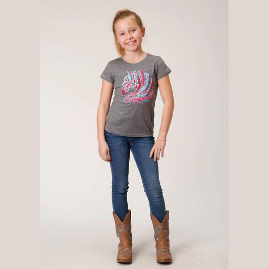 Roper Girl's Five Star Collection Tee - FINAL SALE, NO RETURN OR EXCHANGE