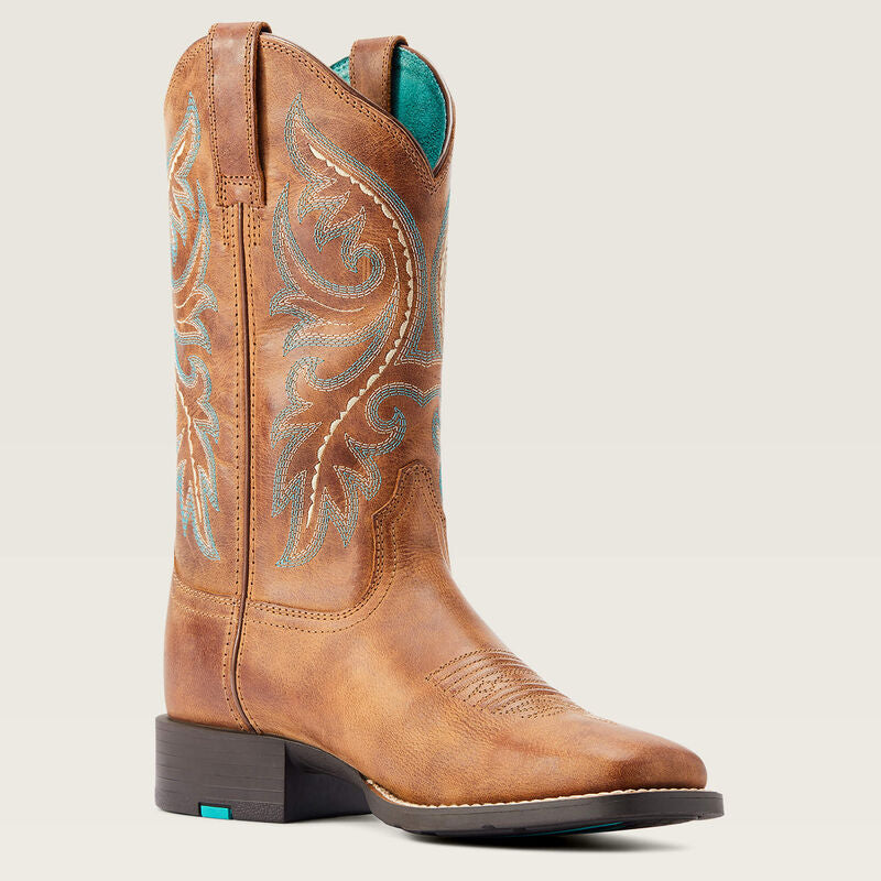 Ariat Women's Round Up Back Zip Western Boot