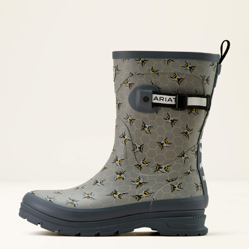 Ariat Womens Kelmarsh Mid Rubber Boot - BEE PRINT