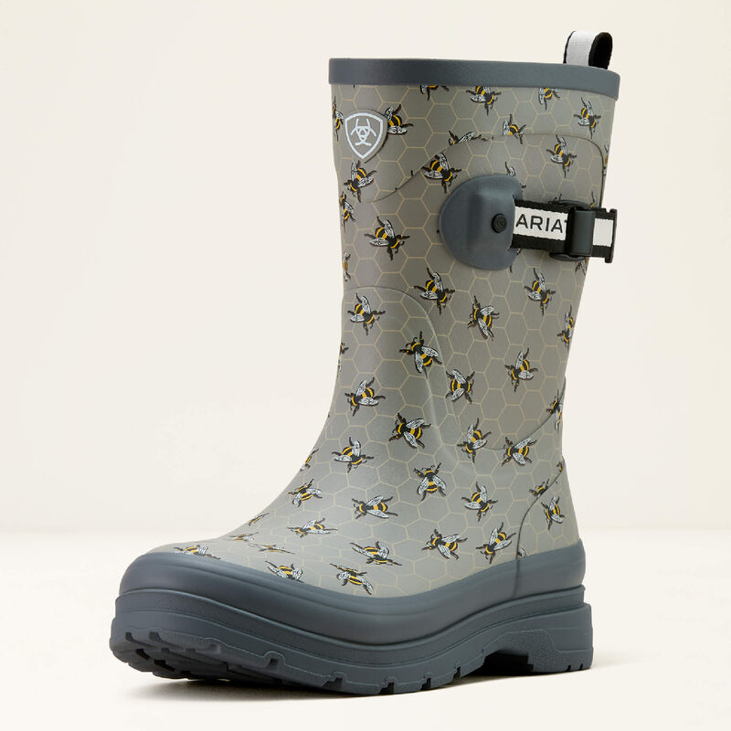 Ariat Womens Kelmarsh Mid Rubber Boot - BEE PRINT