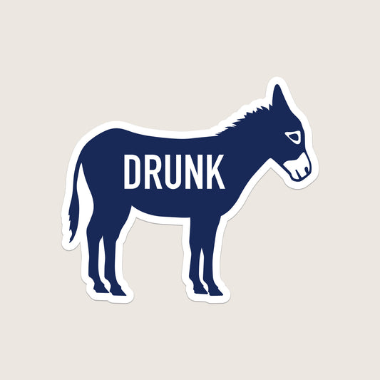 Cowboy Cool Drunk A$$ Sticker