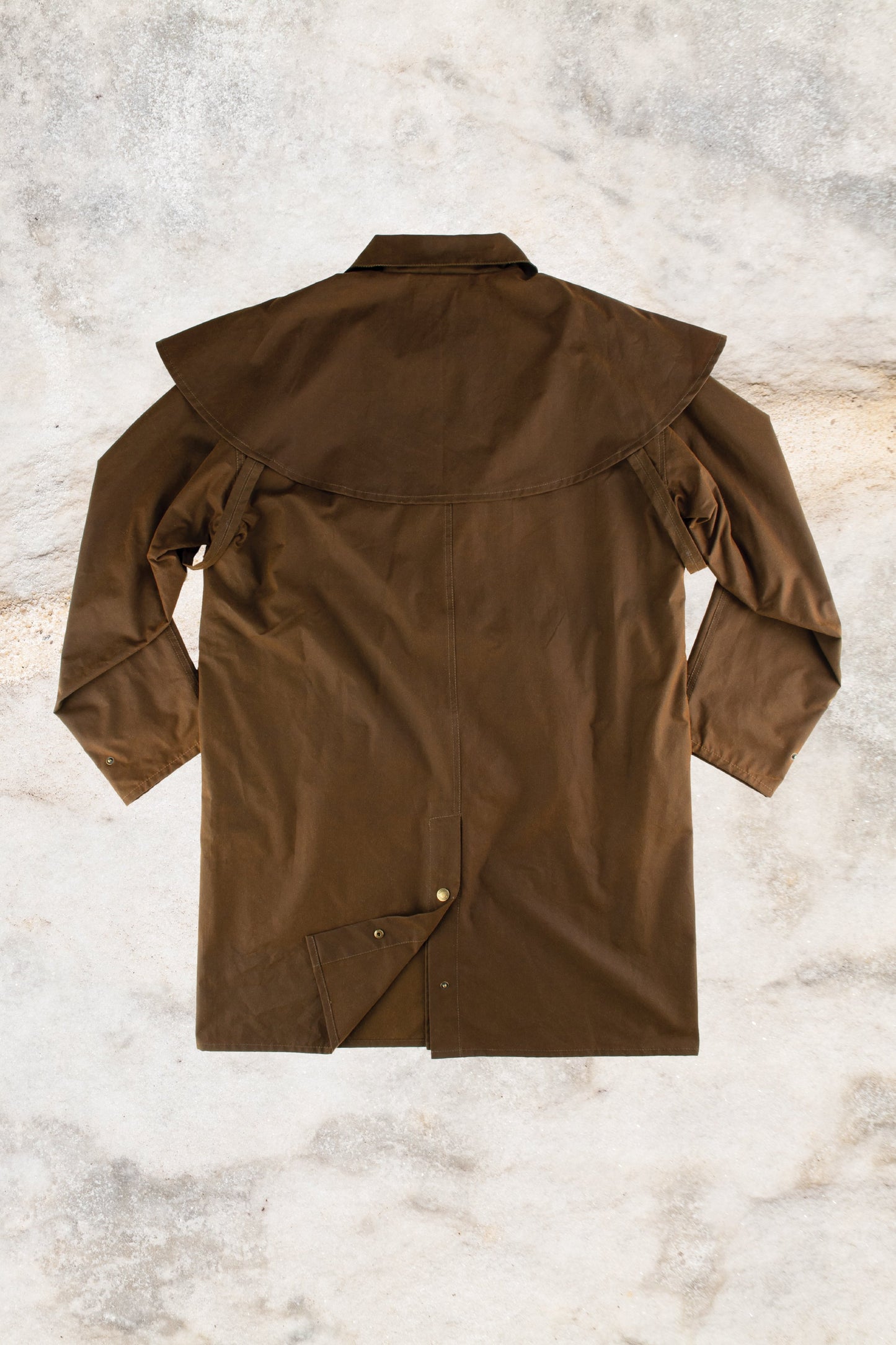 BURKE & WILLS STOCKMAN SHORT COAT - BRONZE