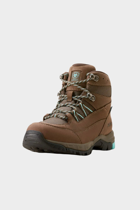 Ariat Womens Skyline Summit H20 Waterproof Boot - Brown/Aqua