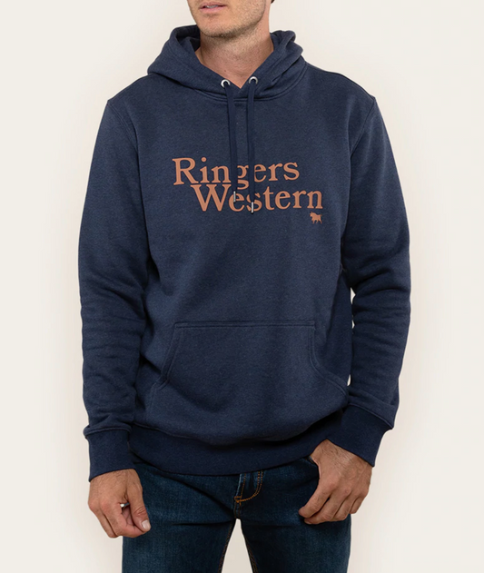 RINGERS WESTERN MEN'S LODGE HOODIE - MIDNIGHT MARIE