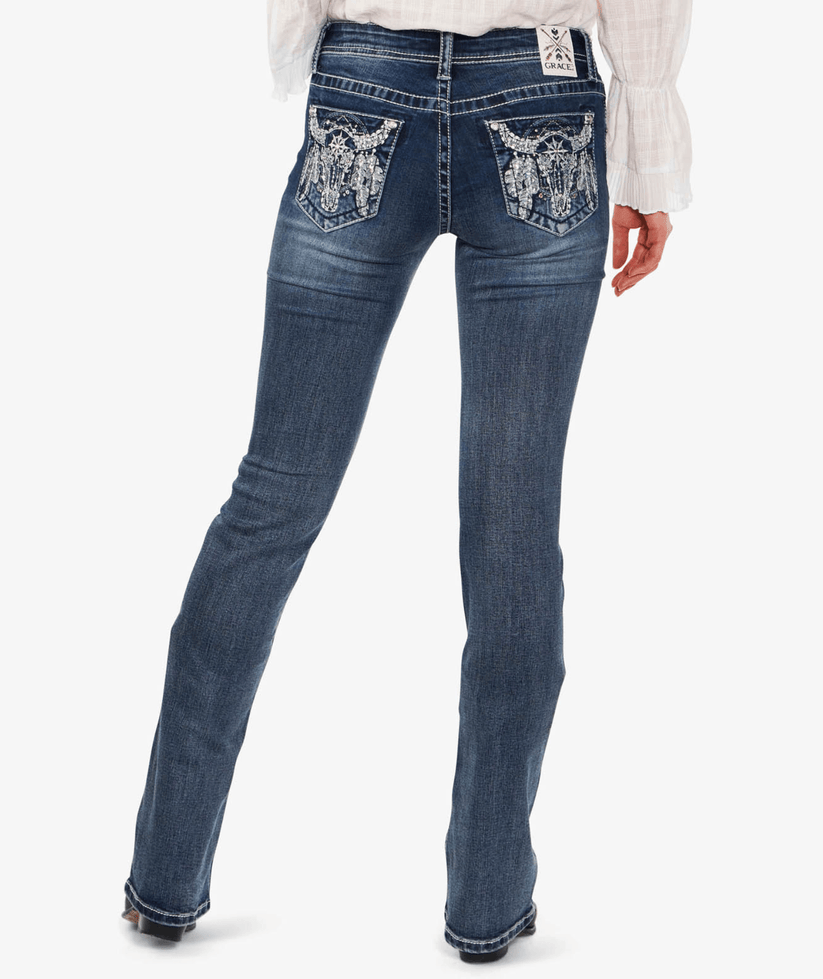 GRACE IN LA LADIES JEANS - JBS517