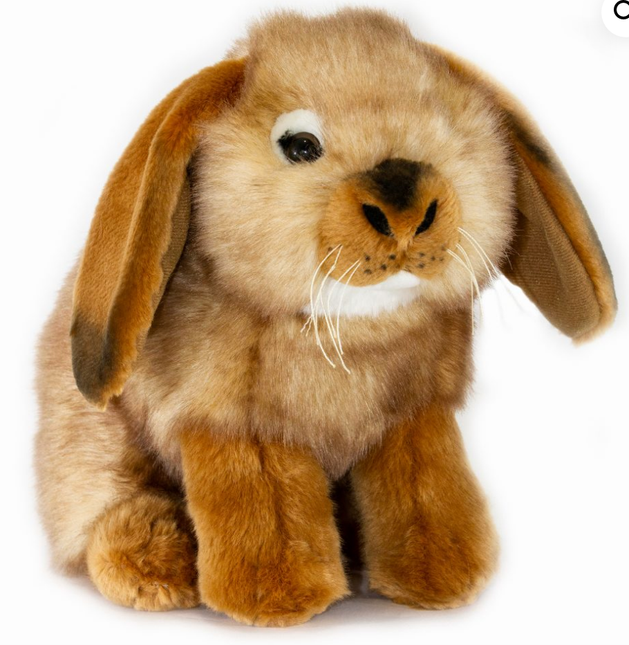 Bocchetta Toys - Cinnamon the Lop-eared Rabbit Size 25cm