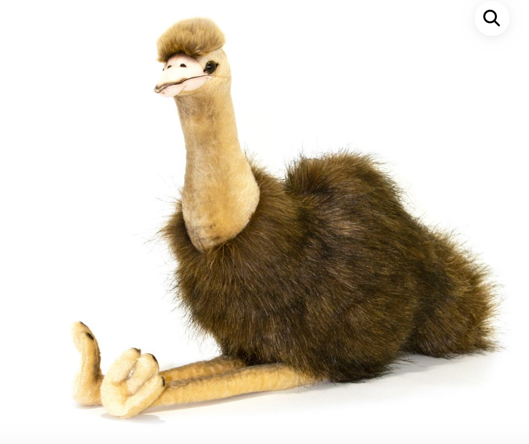 Bocchetta Toys - Emily the Emu Size 29cm