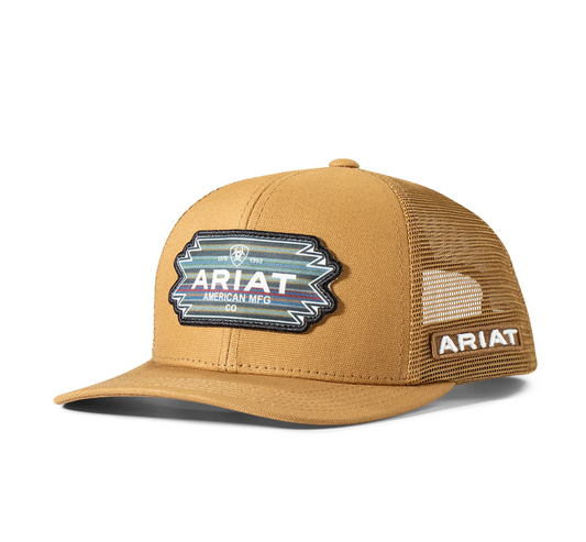 Ariat Men's Aztec Logo Patch Cap