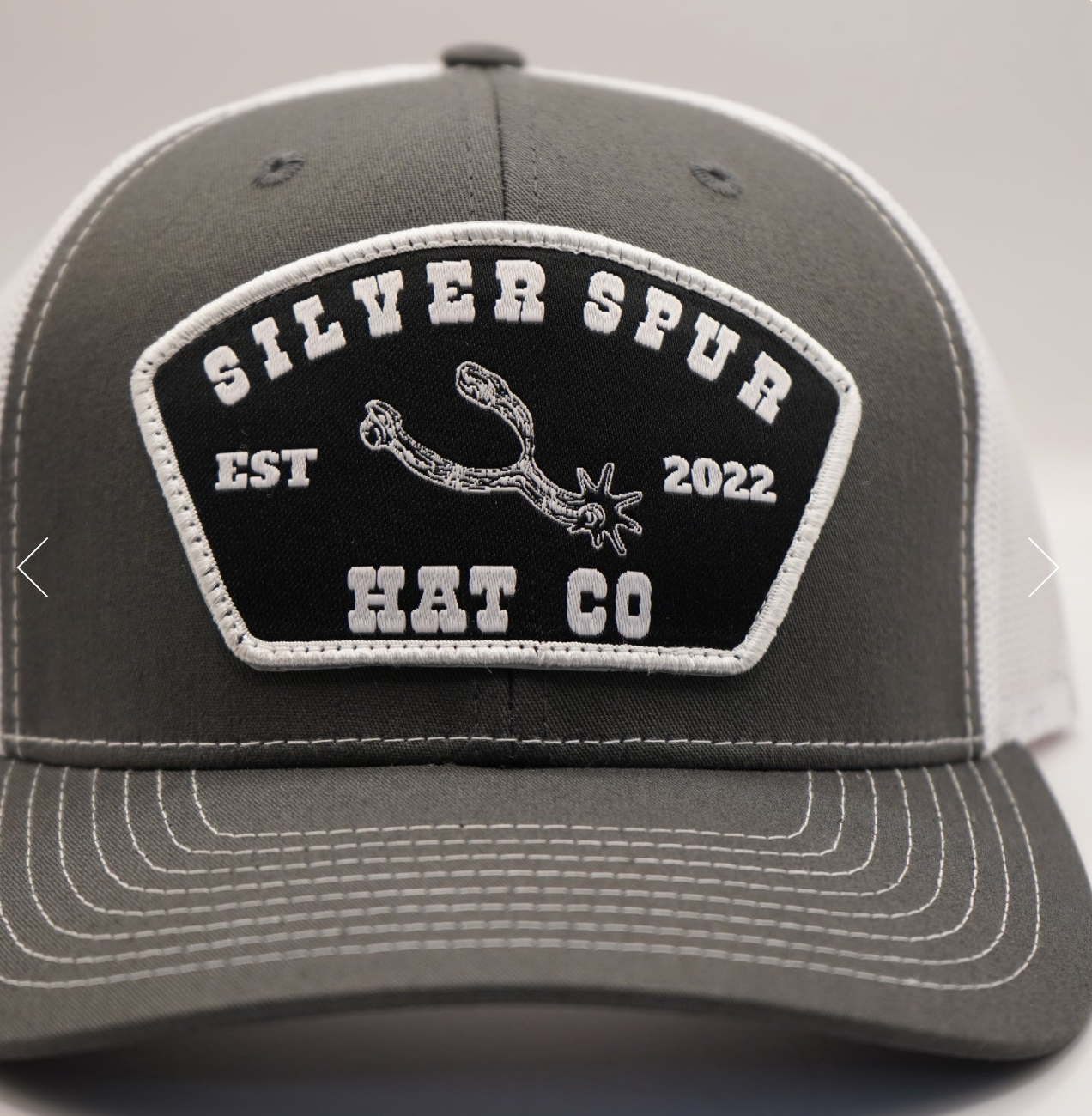 Silver Spur Big Spur - Charcoal White