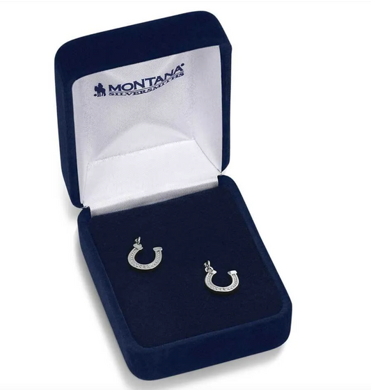 MONTANA SILVERSMITHS Dainty Horseshoe Earrings