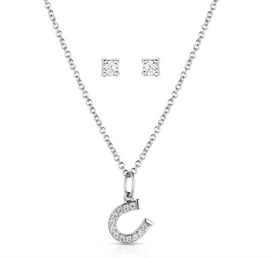 MONTANA SILVERSMITHS Effortless Shimmer jewellery Set