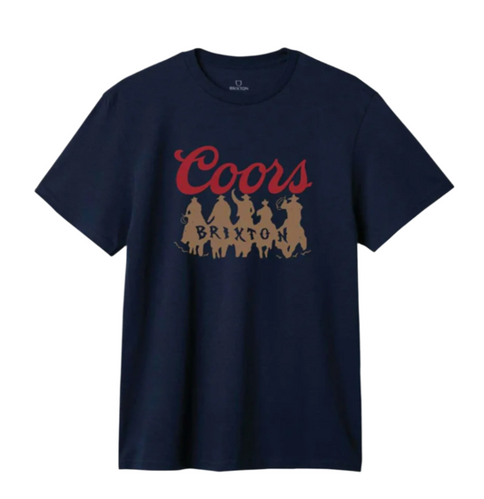 Brixton Coors Bandit S/S - Navy