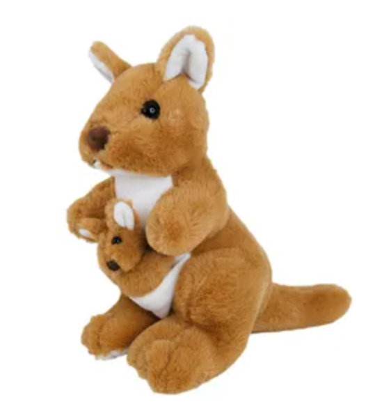 Elka Toys - Kangaroo Small with Joey 24cm