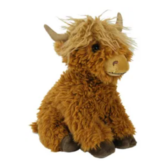 Elka Toys - Angus Highland Cow 20cm