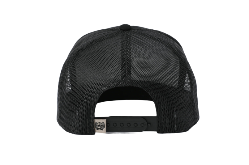 Cinch Black "Rural & Rouge" Patch Trucker Cap