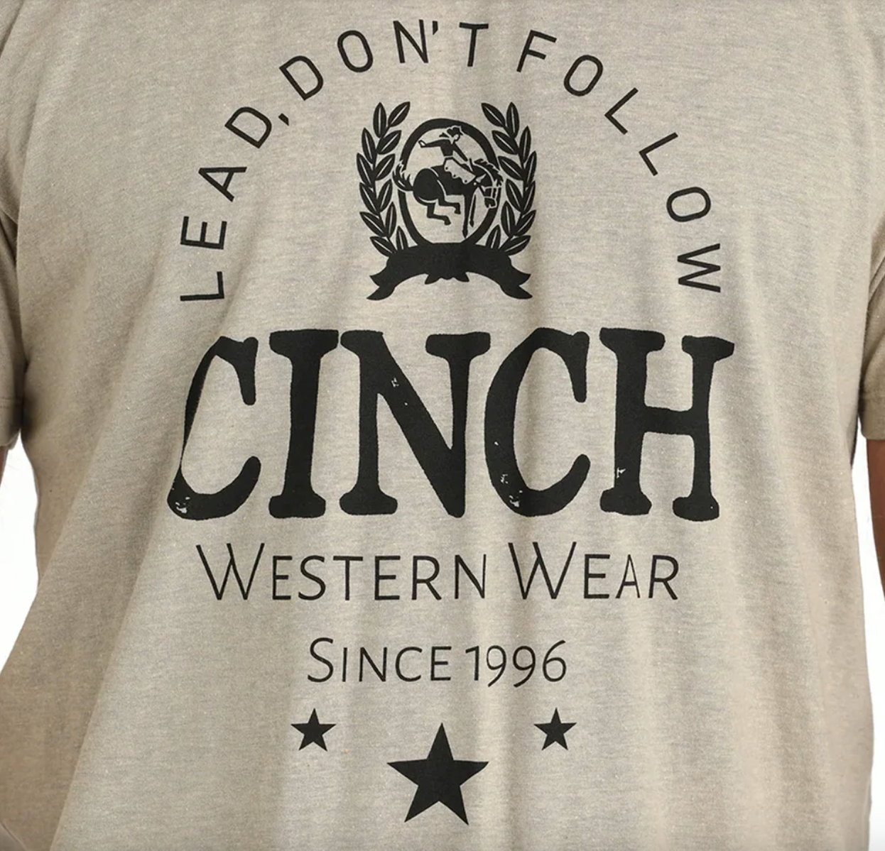 Cinch Men's Classic Logo T-Shirt - KHAKI