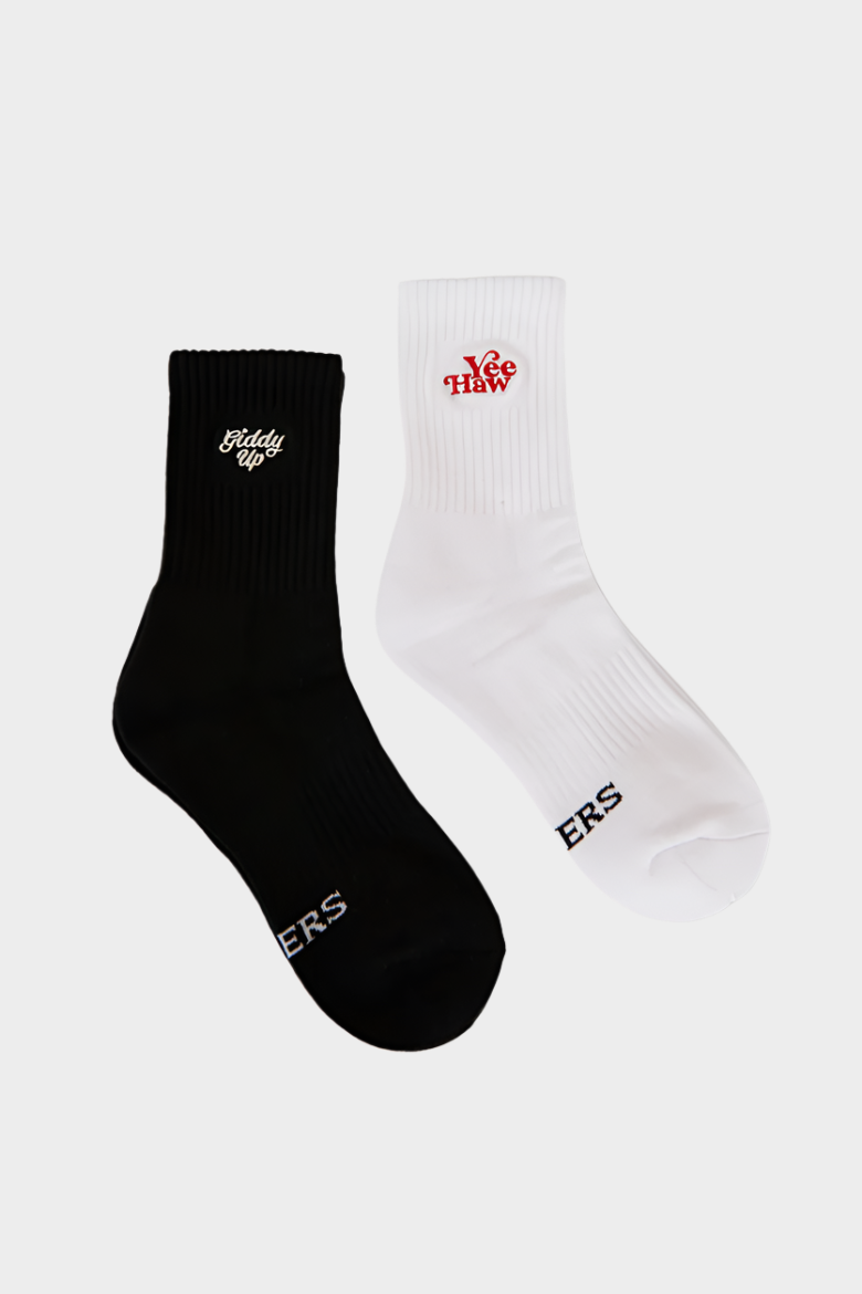 Ringers Western Unisex - Giddy Up Sock 2 Pack