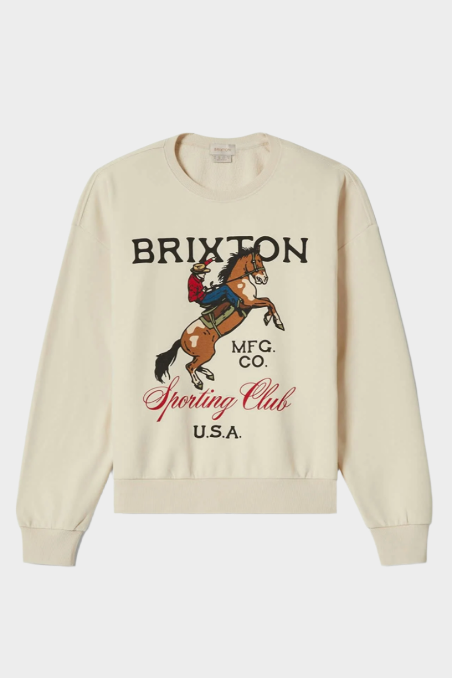 Brixton Womens Sporting Club Crew - Beige