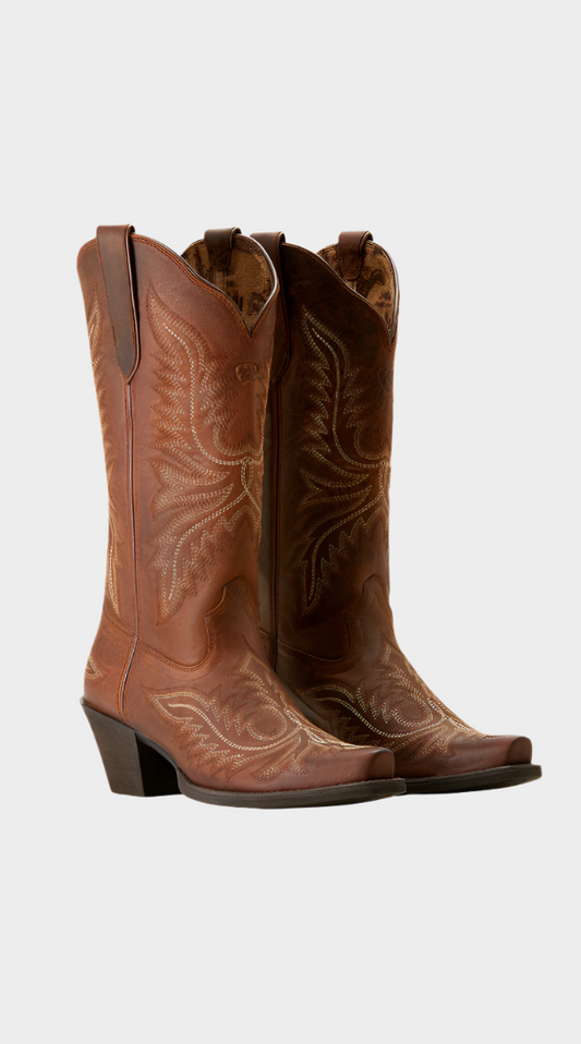 Ariat Women's Round Up Collins Rafter Tan