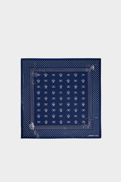 Cowboy Cool Vintage Western Bandana