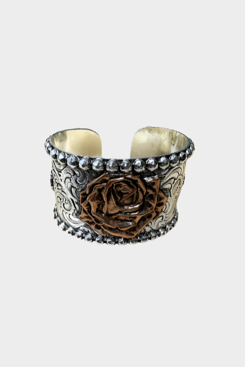 Austin Accent Bracelet Wide Cuff Copper Rose