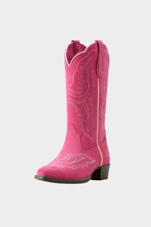 Ariat Women's Casanova Western Boot - Haute Pink Suede