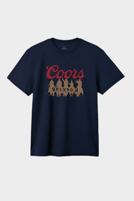 Brixton Coors Bandit S/S - Navy