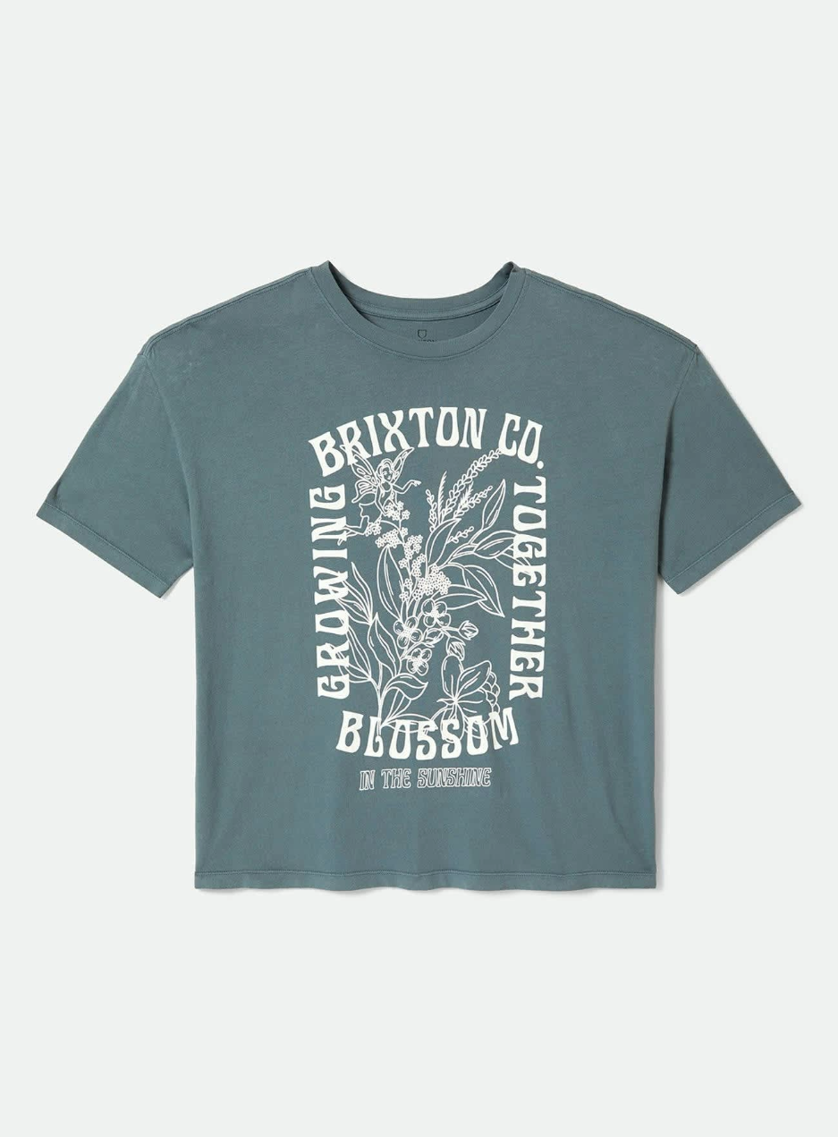 Brixton Women's Bloom Oversized Boyfriend T-Shirt